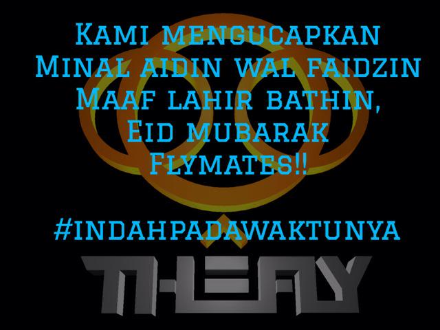 Saya &amp; <a href="/theflyband/">theflyband</a> mengucapkan: