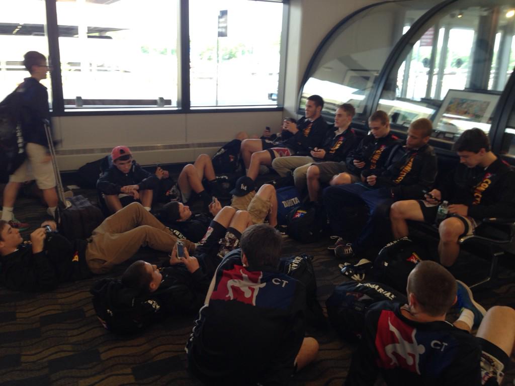 EphWrestling's tweet image. And so it begins... #GoTeamCT #Fargo2015