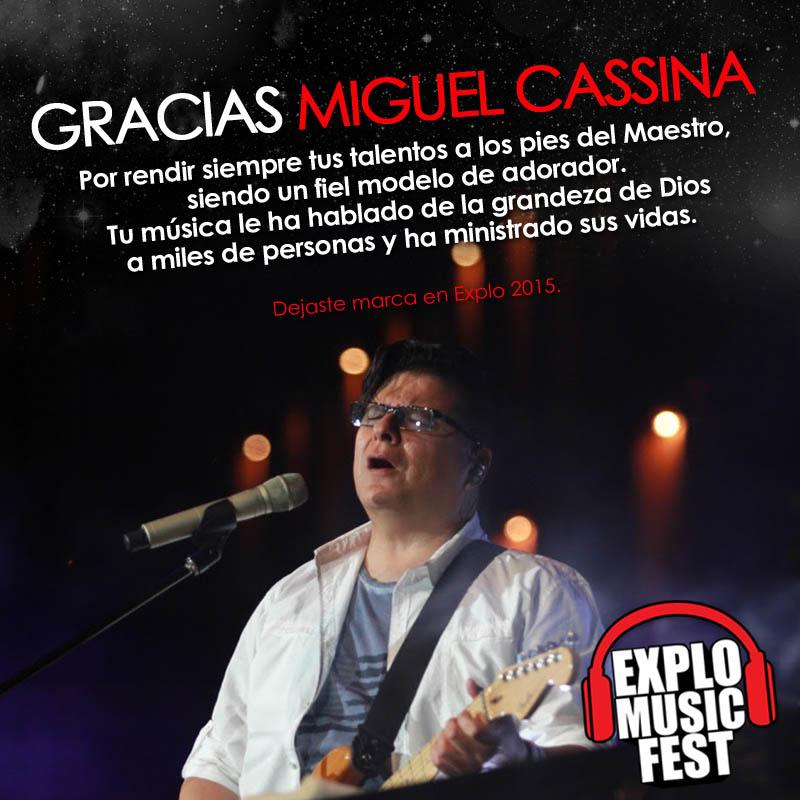 explomusicfest's tweet photo. Gracias @CassinaMiguel por hacer de #Explo2015 un festival de música cristiana inolvidable. http://t.co/vSoTkxBWvY