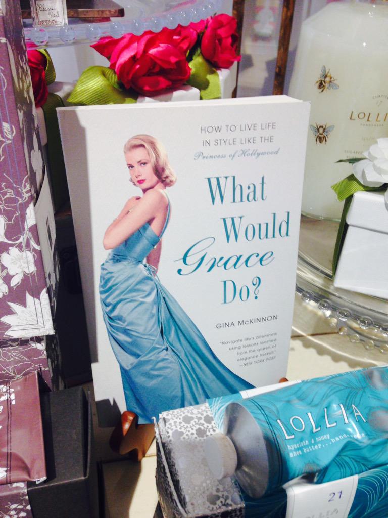 KimGravel's tweet photo. Summer read. Loved Grace Kelly and her style was right on! #classfordays http://t.co/BcfYJ4caLA