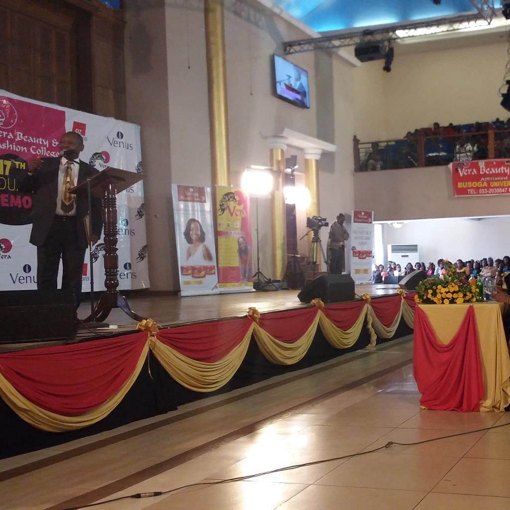 VeraCollege's tweet photo. Vera Beauty College C.E.O, Major. Rtd. Kamunge leading the awarding of outstanding students. #veragraduation http://t.co/ZlpTl2ADS7