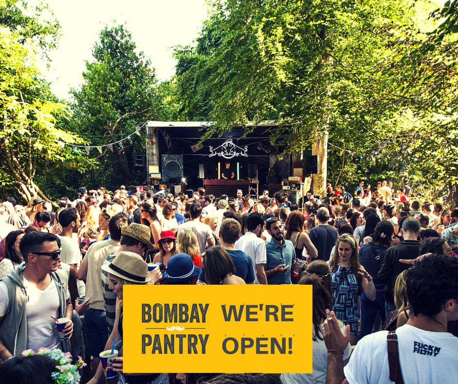 TheBombayPantry's tweet photo. Heading to #Longitude​? Don't go #hungry. Stop by our Rathfarnham branch. We're open 12-9 all weekend! #Dublin http://t.co/DFbSkPnJci