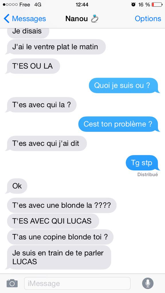 Lulucaca_'s tweet photo. Quand ta meuf est louche.. http://t.co/O6DrM4528O