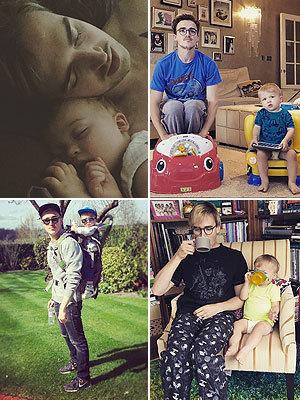 Happy 30th birthday Tom Fletcher! Here\s 7 times the McFly singer gave us father and son goals with baby Buzz 