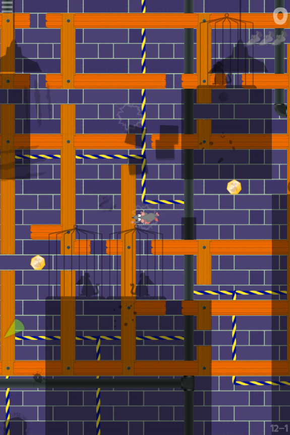 _ClockworkMoon_'s tweet photo. A sneak preview of the new Silhouette view. Those lab rats won't see you coming! #indiedev #indiegames http://t.co/dDKywXnvdd
