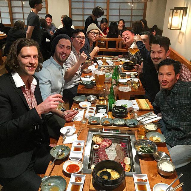 Good times with the Bench family new &amp;  old, thank you @febagram @seitopau for your great work with us. Best group …