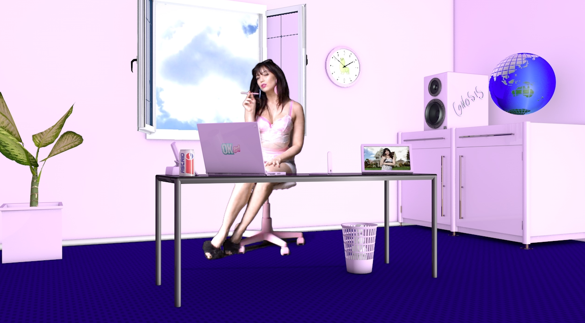 SHOWstudio's tweet photo. .@daisylowe your dream virtual girlfriend! Watch @AdamGoodison1 and @_claudiamate's new film: http://t.co/FMeIOKv87J http://t.co/WHMvxSdbZD