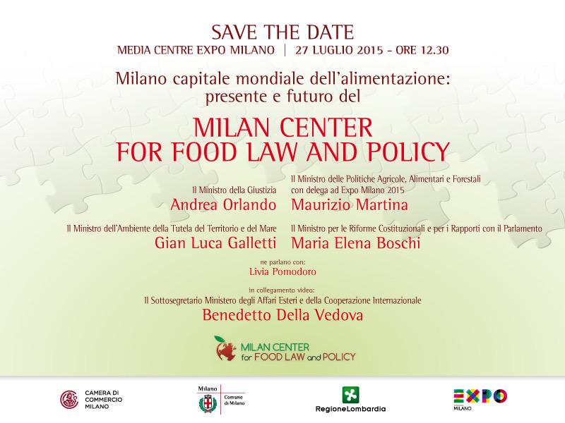 milanfoodlaw's tweet image. Save the date! Government meets #mcflp #right2food #Expo2015 @maumartina @AndreaOrlandosp @meb
