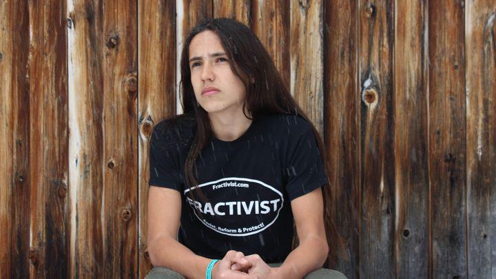 Greenpeace's tweet photo. This young hip hop artist is taking on climate change &amp; finding out that #courageworks http://t.co/gC1ShZXZr2 http://t.co/Wixy9hGOL1