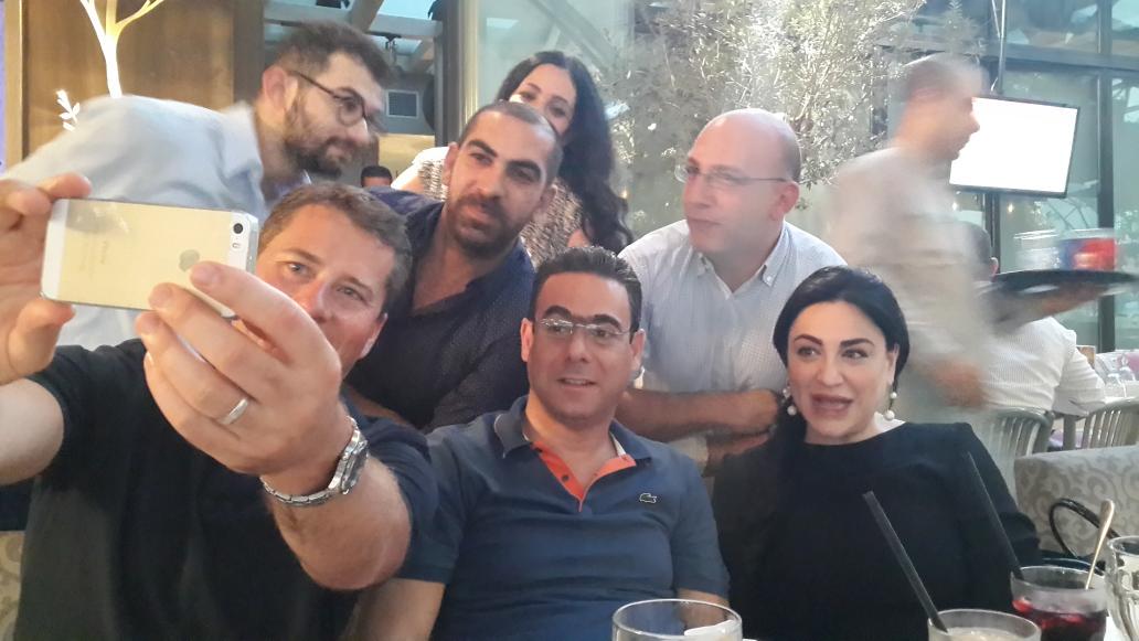 ukinlebanon's tweet photo. What better way to wrap up the farewell walk than with an #iftar with our great social media friends #yallabye tour http://t.co/CqTzPPR5PD