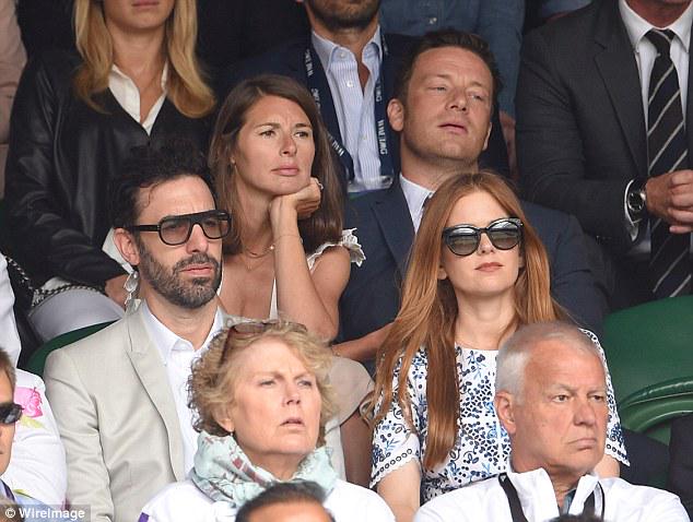 theaudienceplay's tweet photo. @Wimbledon Sun, #TheAudience last night. A truly British week for Ali G star Sacha Baron Cohen &amp; actress Isla Fisher! http://t.co/NnDwfYbB2M