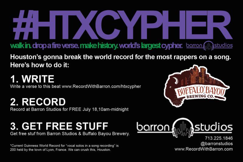 j_senae's tweet image. Spit a few 🔥 bars &amp;amp; be a part of history w/ @BarronStudios   #HTXCYPHER #ButImNotARapper hivesociety.com/2015/07/16/wor…