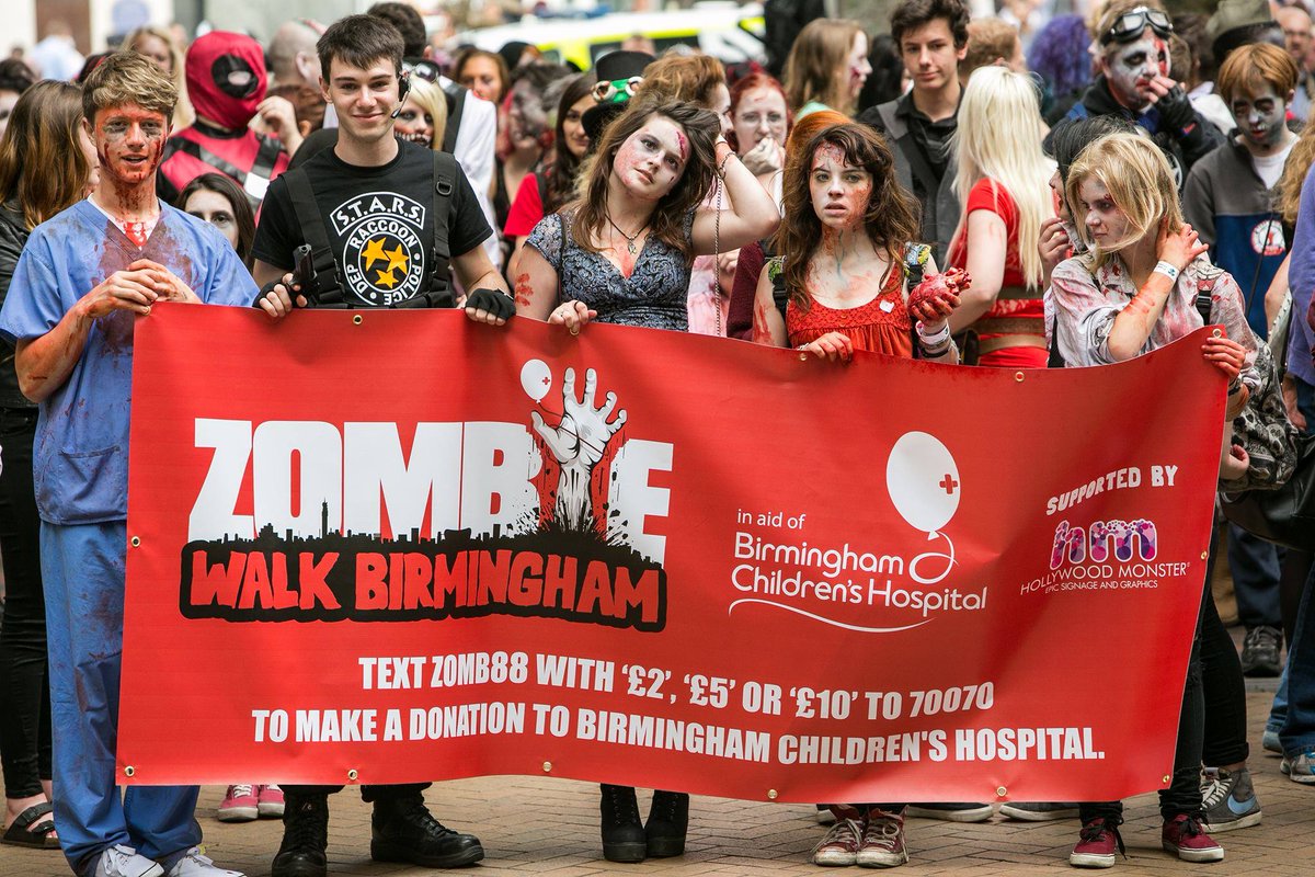 BhamUpdates's tweet image. Birmingham’s annual Zombie Walk returns on 8th August. birminghamupdates.com/post/124327315…
