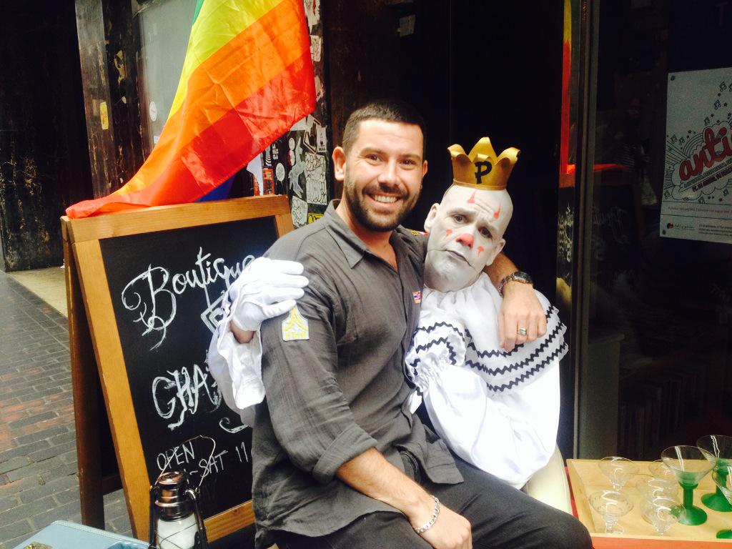 MonahanRichard's tweet photo. Come see Puddles &amp; I at Boutique Charity Shop, Walkers Court Soho W1 for bargain price everything! http://t.co/omjkoJRnYp