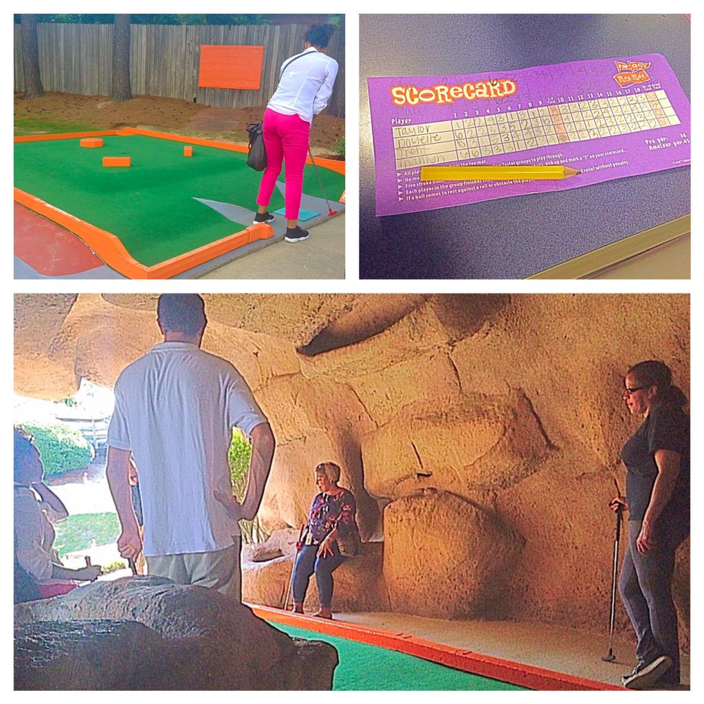 taylorrlynn7's tweet photo. What does your job do after a long day? At @ADP we go play putt putt! #InspiringInnovation @ADPCareers #ADPinsider http://t.co/GoCLZe6YTp