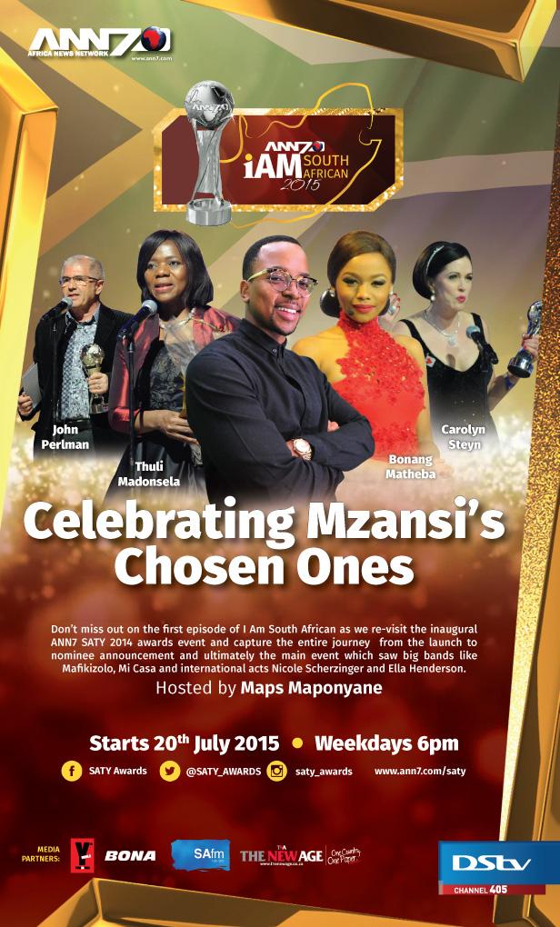 Celebrate Mzansi's chosen ones with <a href="/MapsMaponyane/">Maps Maponyane</a> Monday at 6 pm to stand a chance to WIN <a href="/MediaUpdate/">media update</a> <a href="/DrumMagazine/">DRUM magazine</a>