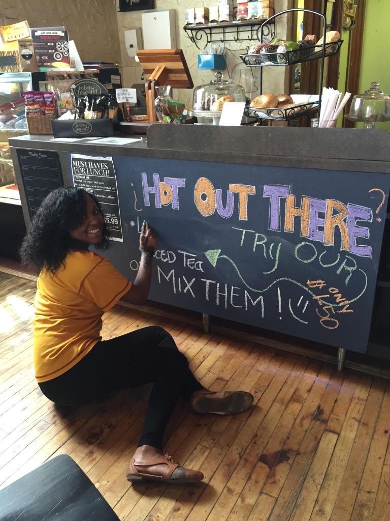 Seguecafeeast's tweet photo. It's hot out there! Need to cool down? We can hook you up :) #StepupMPLS #cooldown #seguecafe http://t.co/a5kGen5aH6
