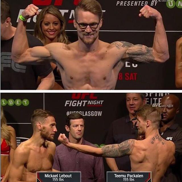 PackalenTeemu's tweet photo. Jumalauta! #UFCGlasgow http://t.co/io5wPAyeeH