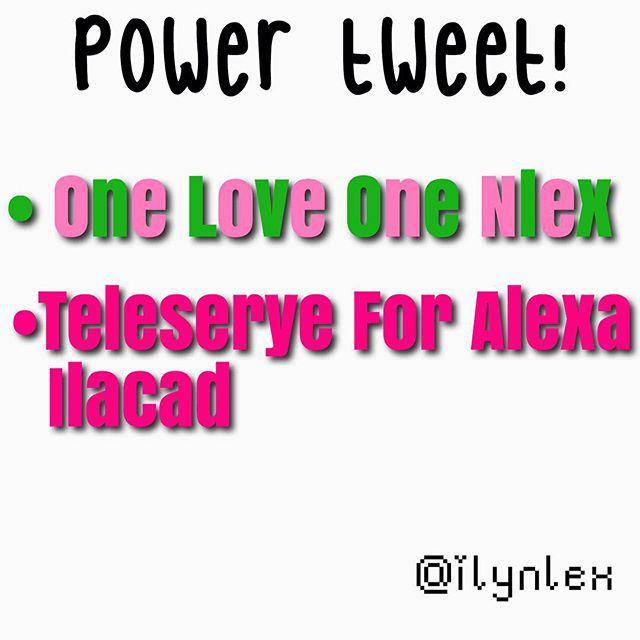 DyIanWangHeDi's tweet photo. NLEXERS & ALEXA BLVRS , power vote po tayo sa twitter!
• One Love One Nlex
• Teleserye For Alexa Ilacad
-
🔹#alexail… http://t.co/ytLC7Ng3BB