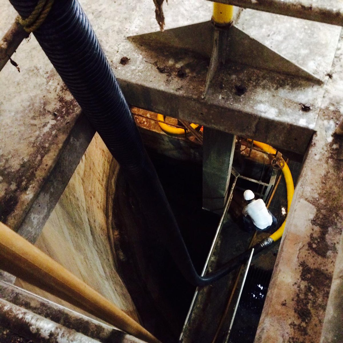 We never say no to a different or unique job. We are always willing to try something new. #Hydrovac