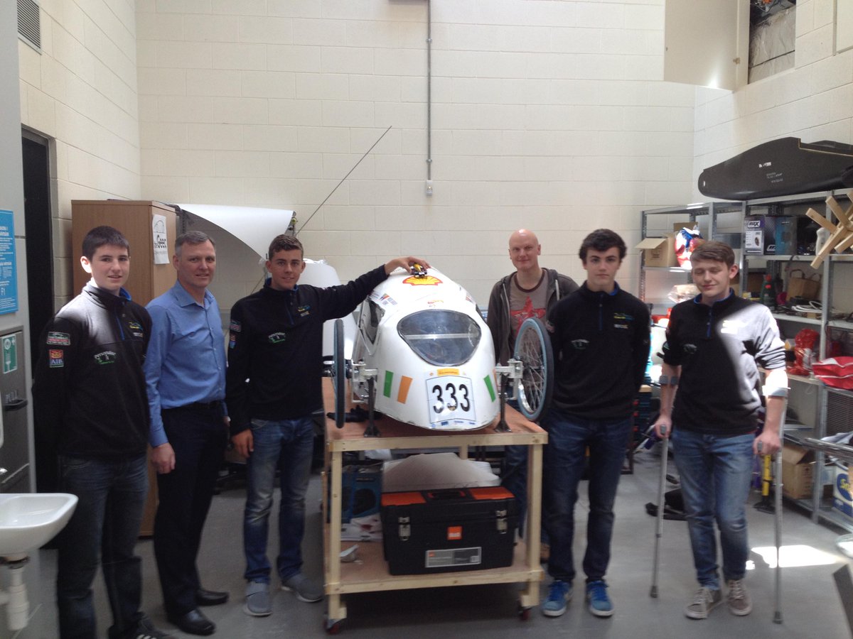 TheGeec's tweet photo. Had the pleasure of comparing cars with @TeamAIBRacing today! Great young engineers taking @F1inSchoolsIRL by storm. http://t.co/WeVliUpDlE