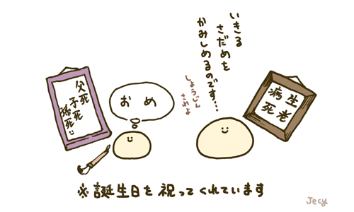 こねたもの達からの誕生日祝いがなんか重い 