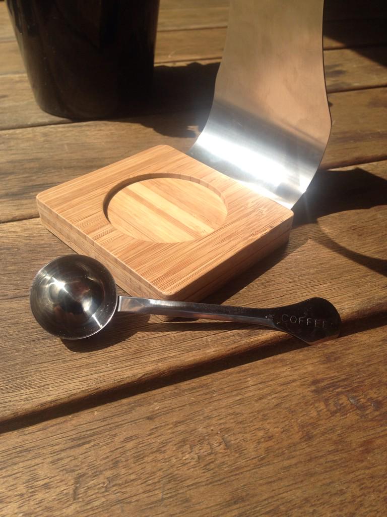 Bij bestelling van een RvS model krijg je nu een heel mooi koffiemaatschep erbij! Op=op! Prutmeesters@gmail.com