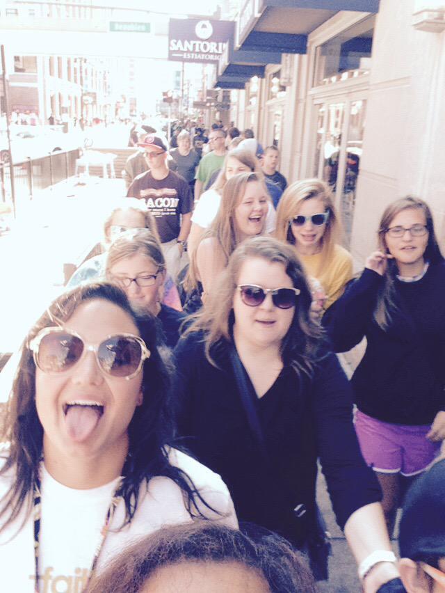 sadeo101yates's tweet photo. Groupie!!!! Nebraska in Detroit!!! #ELCARISEUP #ELCA #CORN #EATCORN #GODBLESS http://t.co/I3iUNuk3eo