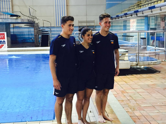 fmn_oficial's tweet photo. La Selección española absoluta de #Saltos atendió hoy a la Prensa en un Media day en #M86
http://t.co/2zNAUISaWE http://t.co/78ulxkt7PR