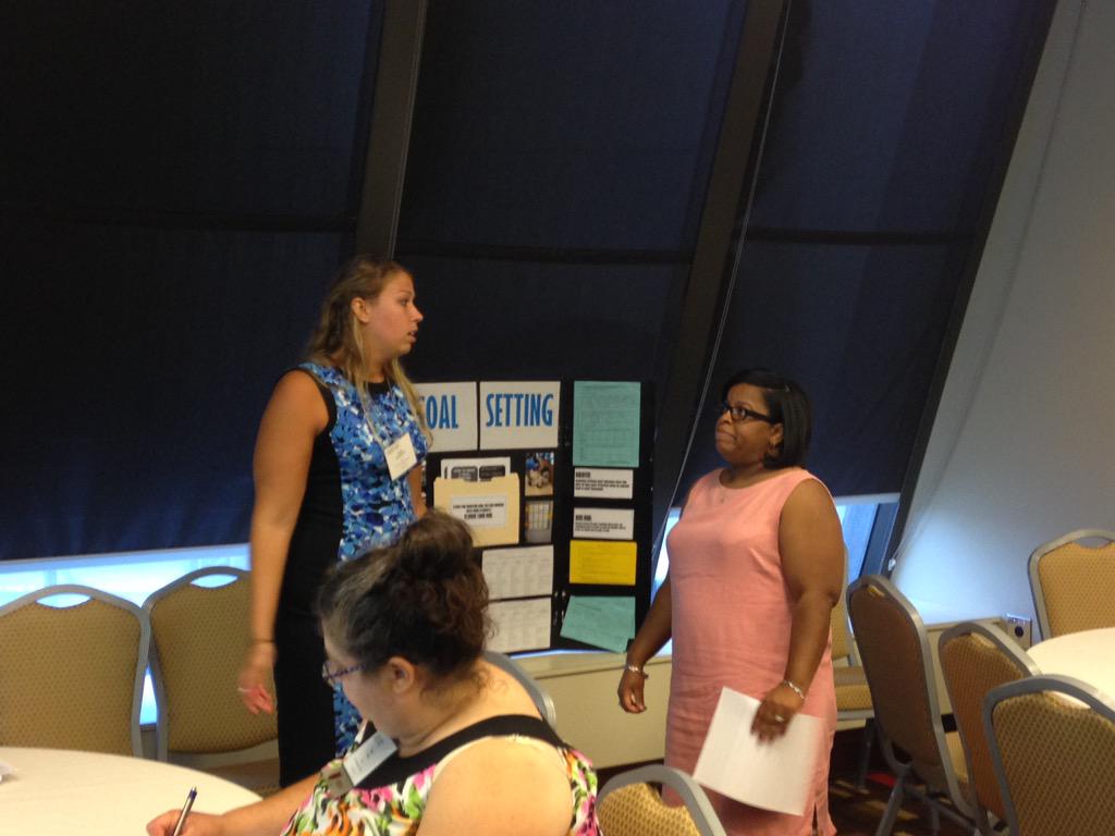 Virginia_Sayer's tweet photo. Personalized Learning presents at HSTW! #ccsdpl #stallplc http://t.co/CNLKA7g9dW