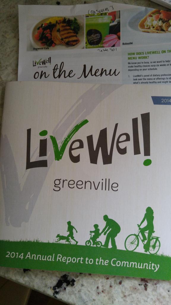 keeleyryland's tweet photo. Excited 2 join the #AtMealtime RD panel helping highlight healthy menu options n #yeahthatGreenville @LiveWellGville http://t.co/8vbsLeQwrG
