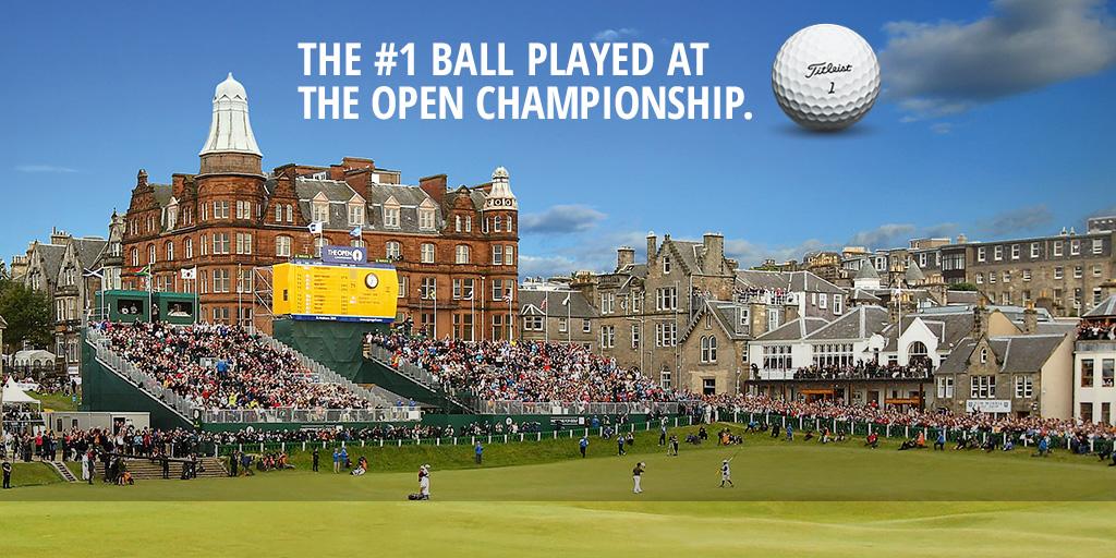 Titleist's tweet photo. The difference is consistency. #Titleist, the #1 ball played at The Open Championship. #TeamTitleist http://t.co/SFoBlkYhTP