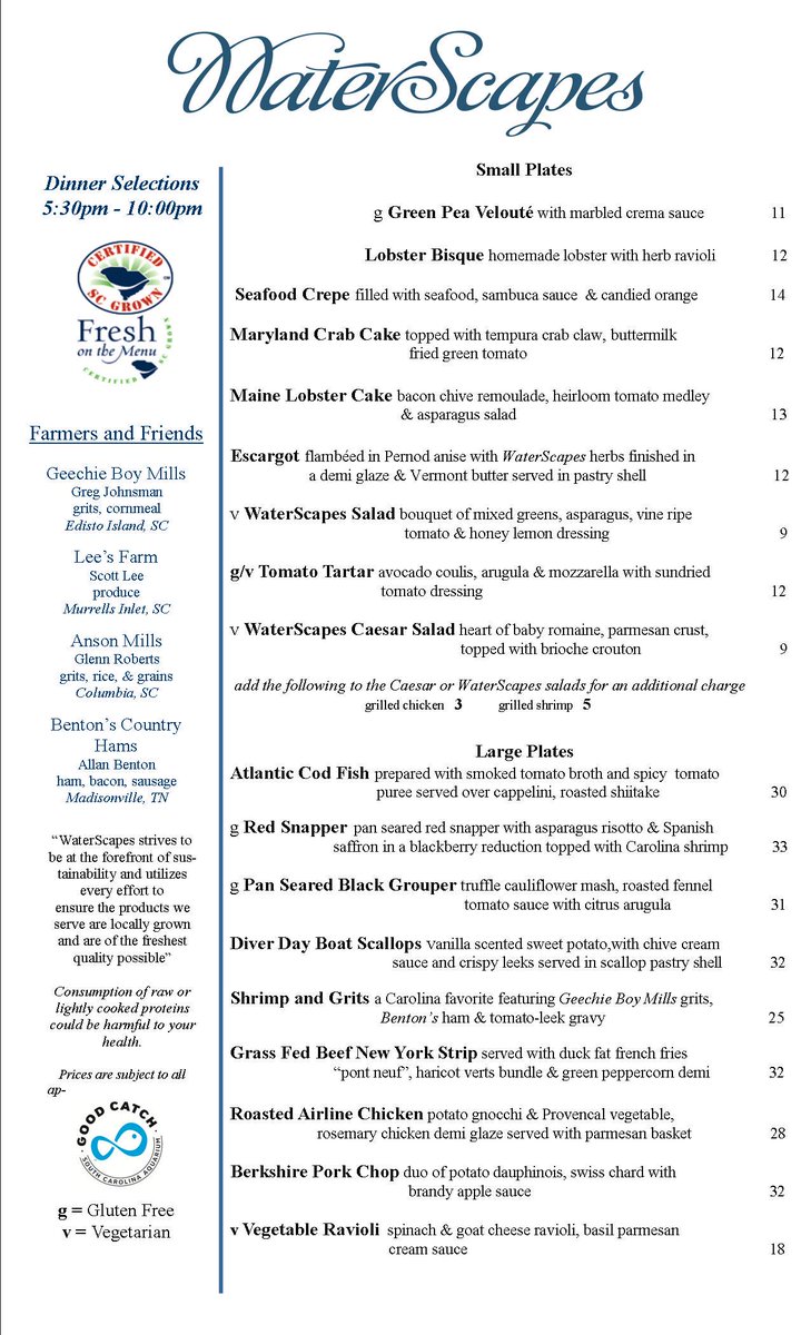 WaterScapes Restaurant tweet media