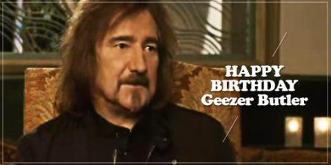 Happy Birthday to Geezer Butler! 