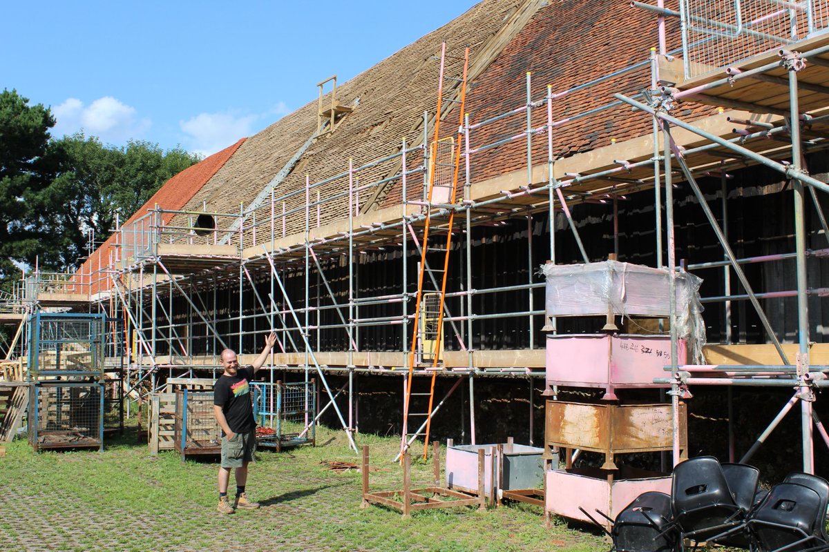 Great to see our Apprentice Fergus Murphy has been nominated for the <a href="/HistoricEngland/">Historic England</a> Angel Awards! Good luck Fergus!