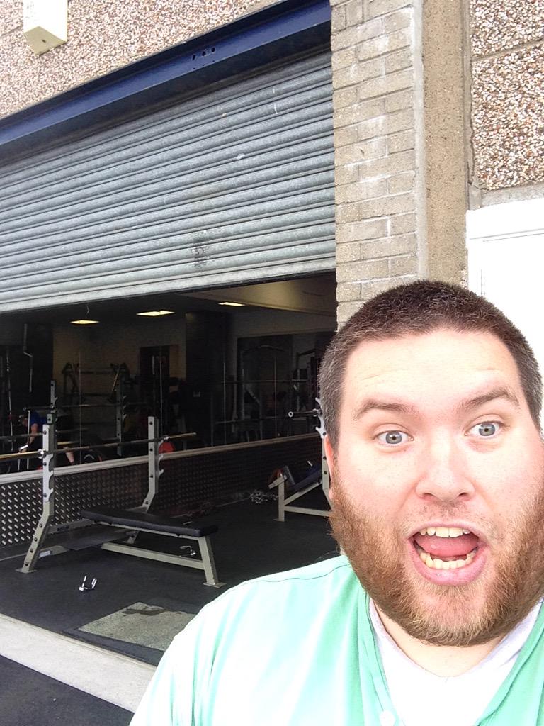 Sitting on my arse gym selfie #GymSelfie
