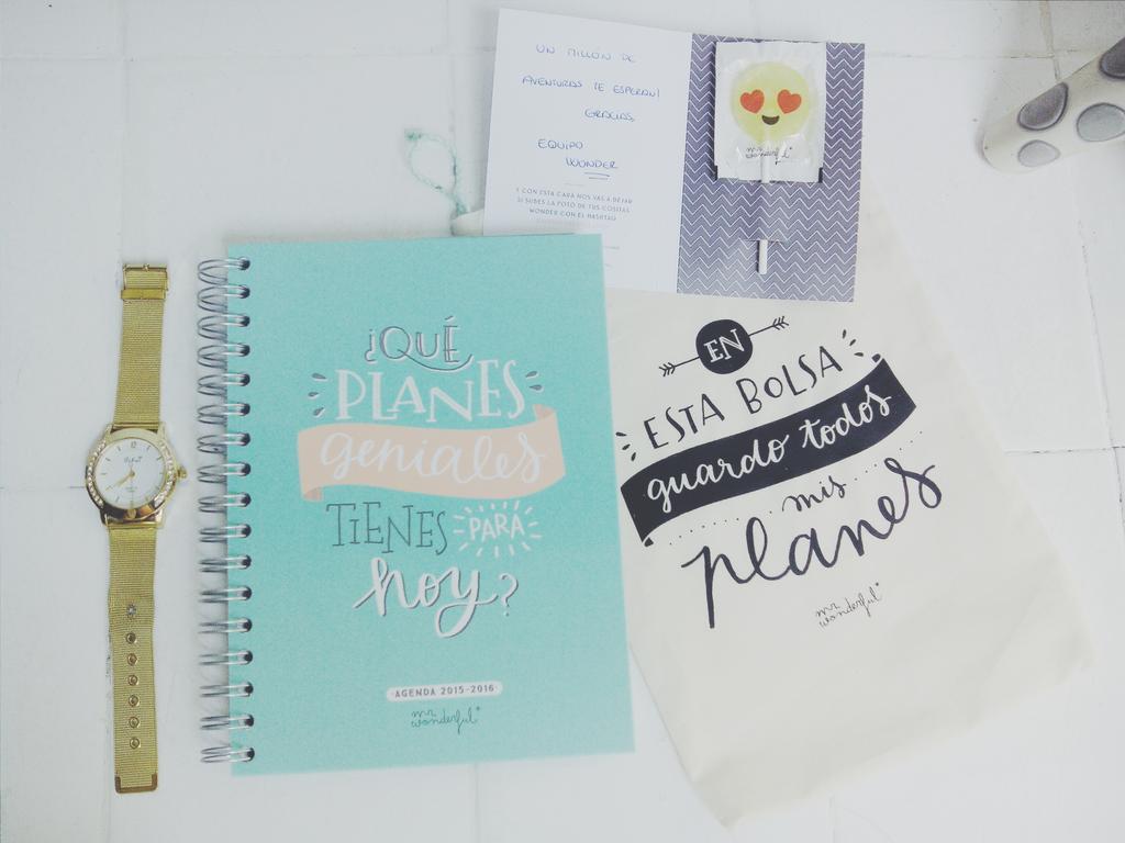Noeliamelia's tweet photo. Encantada con mi nueva agenda @mrwonderful_  💟💟💟 #agendawonder #yosoydelagrande ✌✌ http://t.co/XIsEmwAwaT