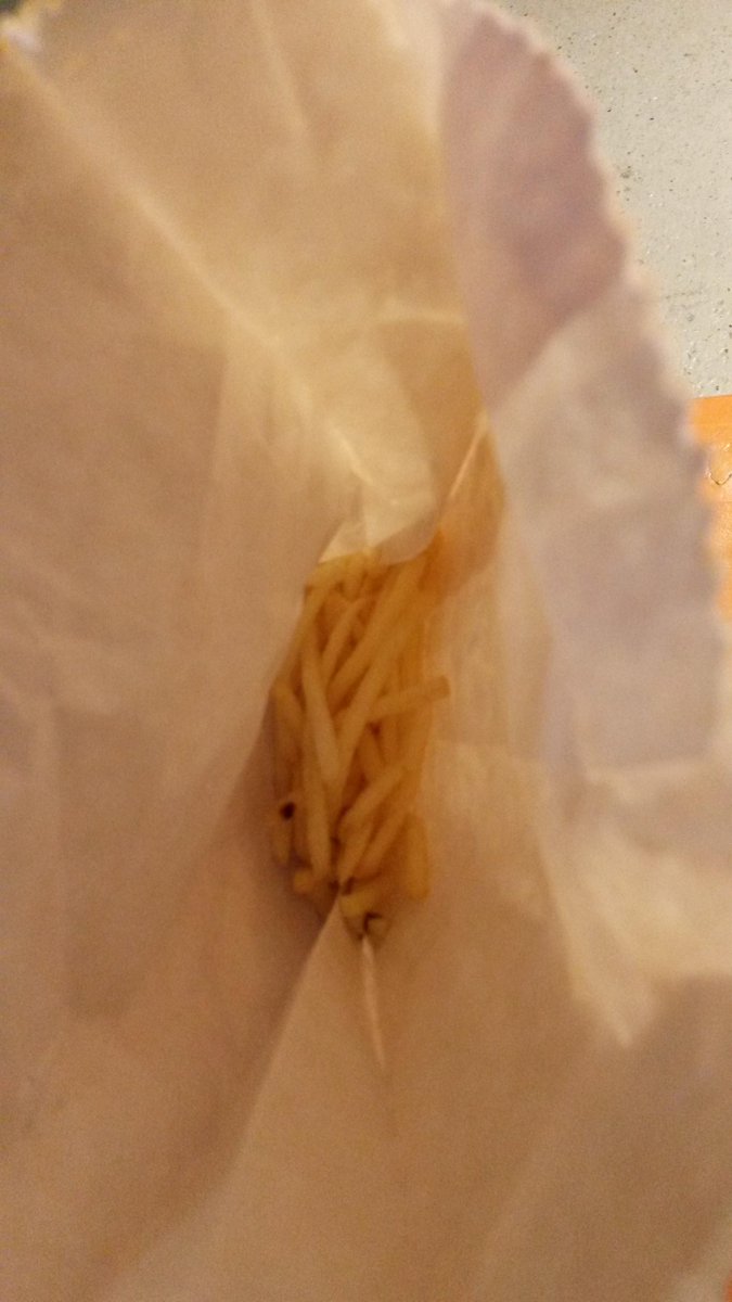 pfcc's tweet photo. @gbkburgers Your Clink Street branch took me TOO literally when I ordered a small portion of fries yesterday http://t.co/KL9ttCwX1n
