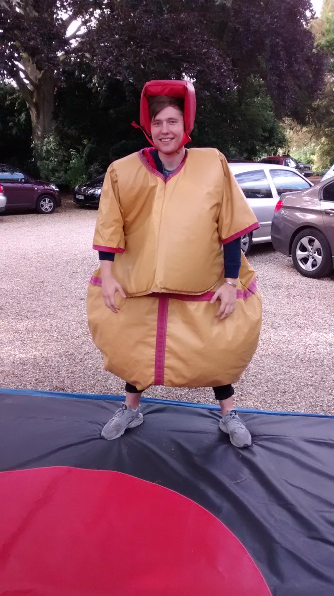 FocusAgencyUK's tweet image. The Focus summer party is getting started - food, fun, selfies and sumo wrestling.... #focusfun #summer