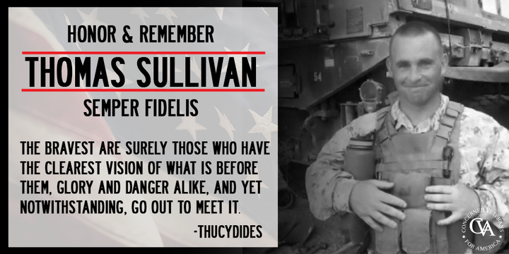 ConcernedVets's tweet image. RIP Marine - #Chattanooga Honor &amp;amp; Remember, Thomas Sullivan. #SemperFi