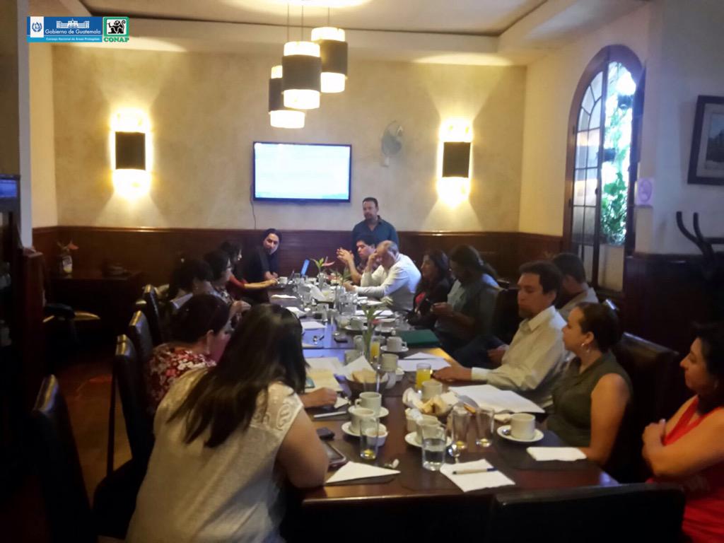 CONAPgt's tweet photo. Reunión de seguimiento y apoyo multisectorial para las gestiones dentro del grupo de países megadiversos. http://t.co/gDlHtQE0rm