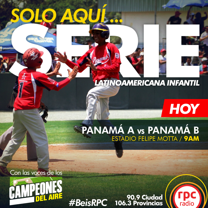 rpc_radio's tweet photo. Inicia la seminfinal del #TorneoLatinoamericano del #BeisbolInfantil #PanamaA (Veraguas) vs #PanamaB (San Antonio) http://t.co/ppADqC07FG