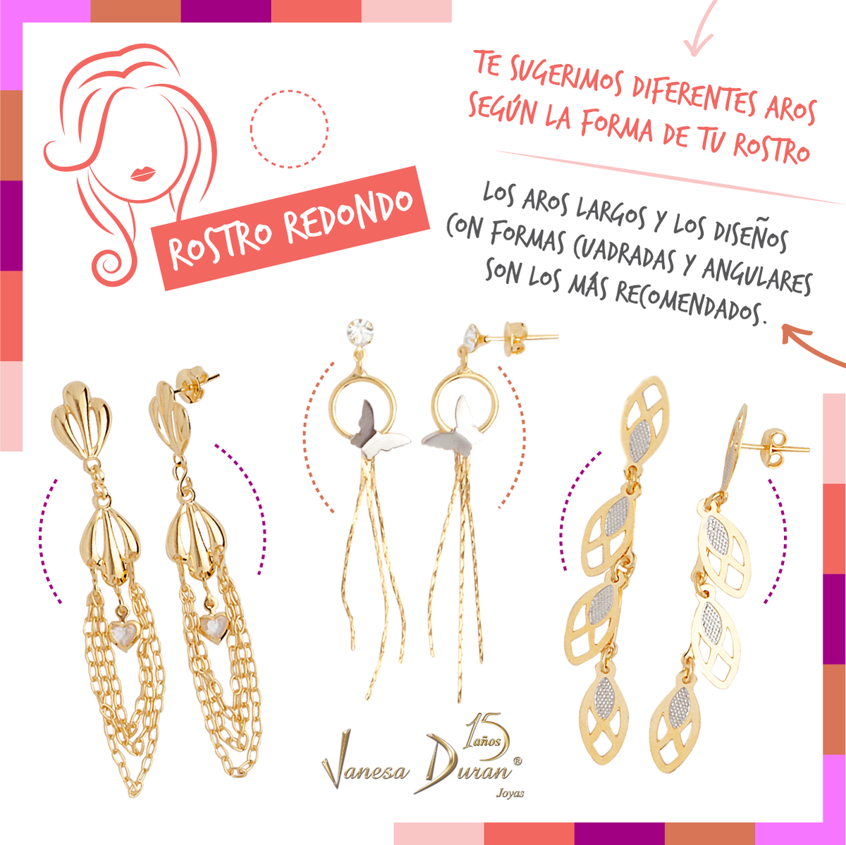 vanesaduranjoya's tweet photo. #VDTips para que aprendas qué diseño de joyas va mejor con tu rostro. http://t.co/9JrweXvV6D