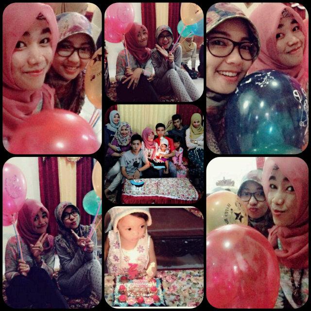 lovaa_lhen's tweet photo. Edisi lebaran N birthday ddek rara :* http://t.co/IjF5GTmcnn