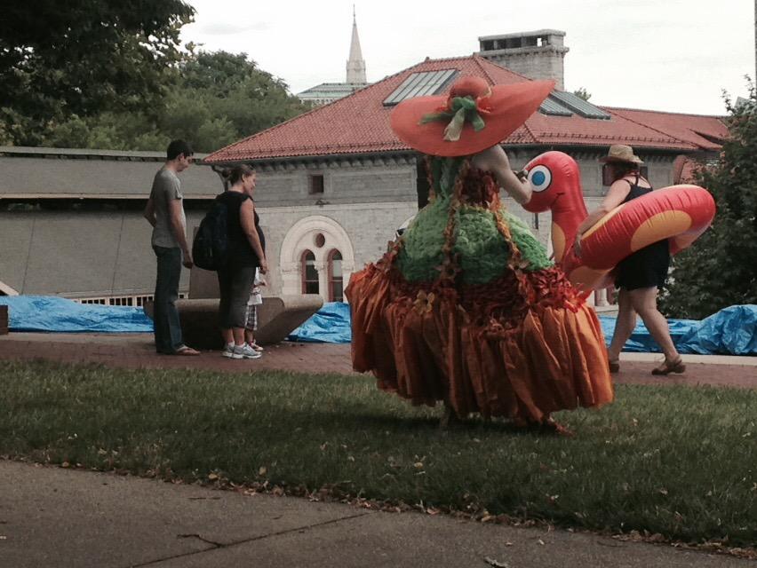 TuTTiesPlace's tweet photo. Scenes from our #Artscape adventure. http://t.co/a9aZeLxLfJ