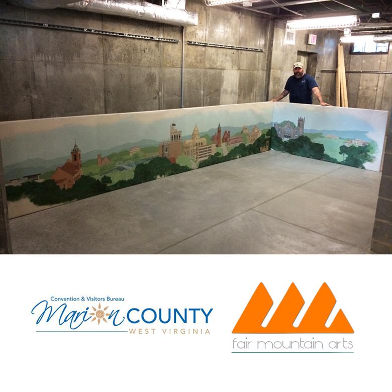 BethKeener's tweet photo. GREAT project-view album of images visit: http://t.co/HVr4SL5KZd #Art #Installation #Painting #CVB #FairMountainArts http://t.co/ZYzpjJCi2g