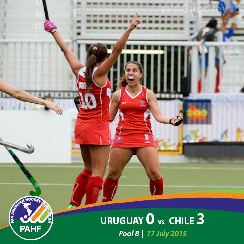 FINAL SCORE @HockeyChileDam win 3-0 over @CimarronasUru #URUvCHI #PAGHockey15