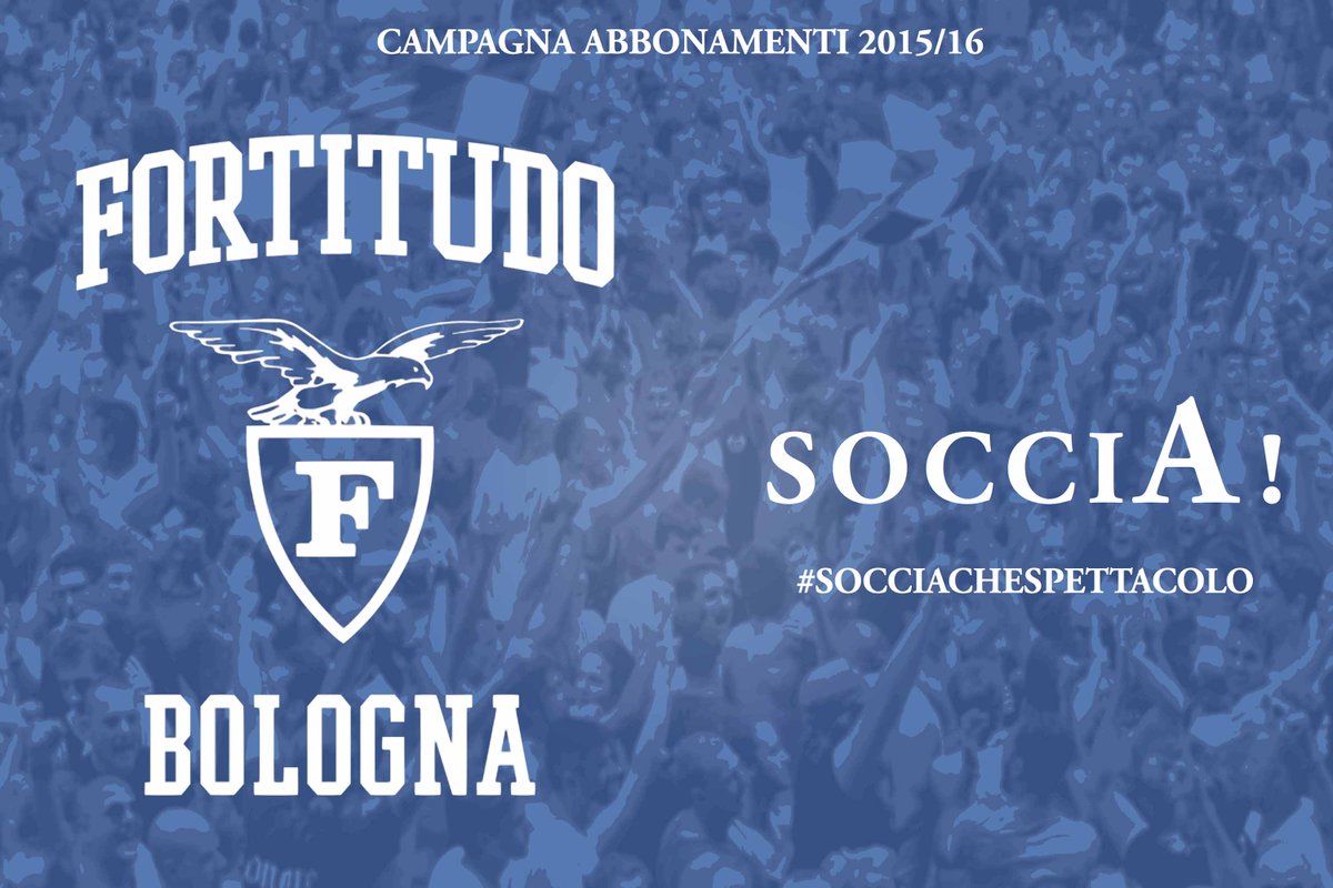 Fortitudo103's tweet photo. Campagna Abbonamenti 2015/16 si parte lunedì 20 luglio

#socciachespettacolo #comunityclubfortitudo  @fortitudo103 http://t.co/iDMfm0prGY