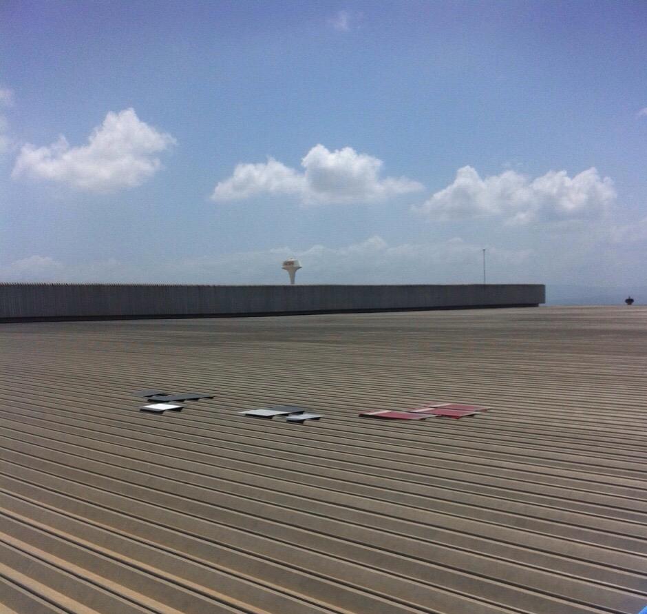 Factory area for solar rooftop 1 MW in Thailand.