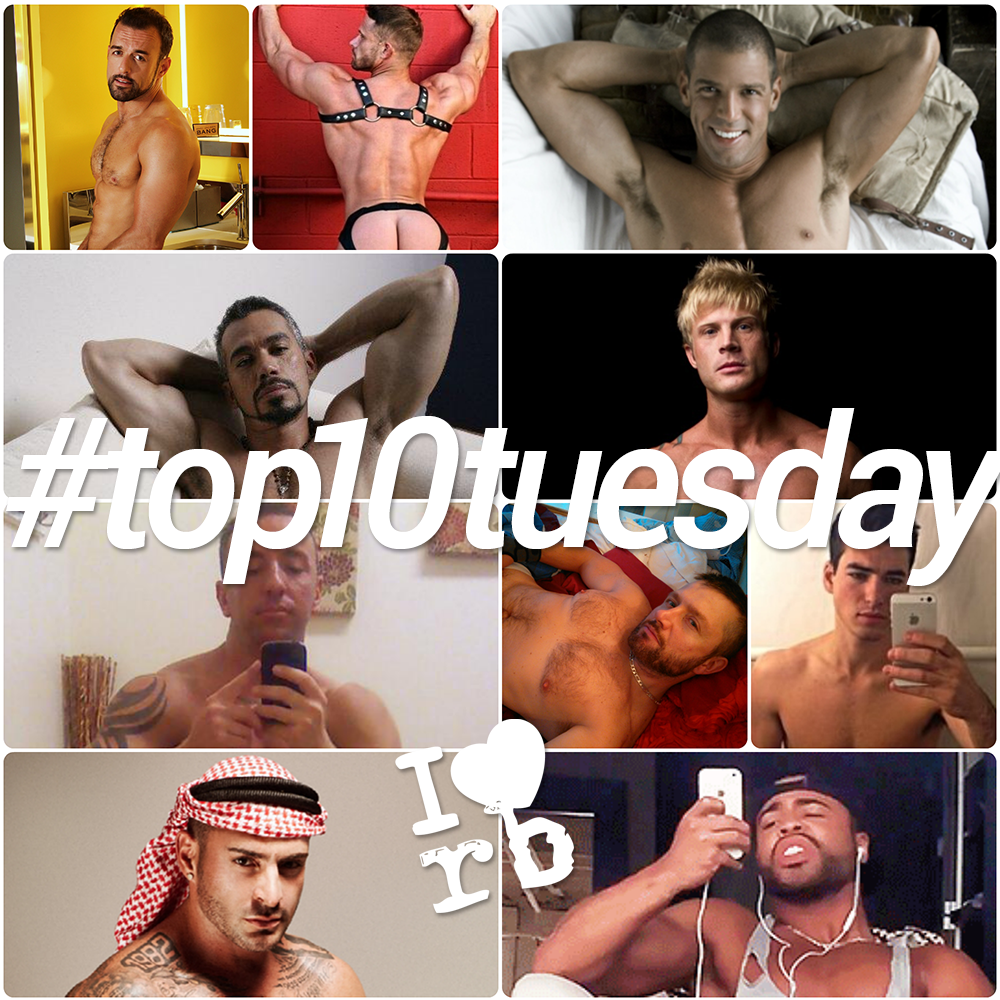rentboy's tweet photo. Did you get to see this week's #Top10Tuesday countdown? Some rockstars on there! http://t.co/WMDg0Uen76 http://t.co/MYBRmJLhlO